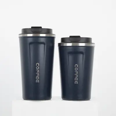 304 paslanmaz çelik vakumlu termos kahve kupası 350 ml - 10