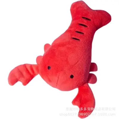 Pet Plush Squeaky Toys Set with Bite-Resistant Dog Toys