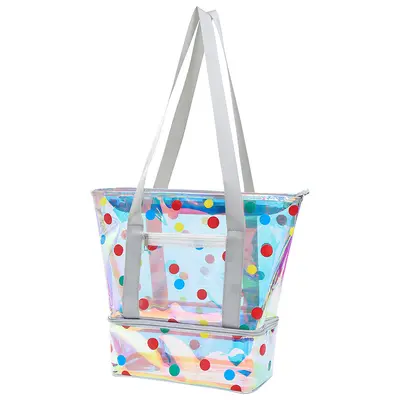 Bunte Strandtasche, wasserdichte Schwimm-Aufbewahrungstasche - 6