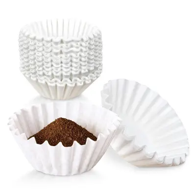 Drip-type coffee filter paper, 155/185 wavy