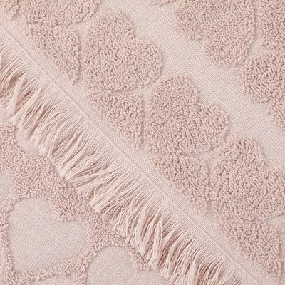 Baumwoll-Jacquard Handtuch- und Badetuchset - 5
