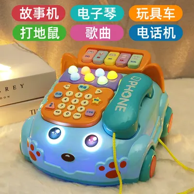 Babys Lernspielzeug Telefon mit Whack-a-Mole - 2
