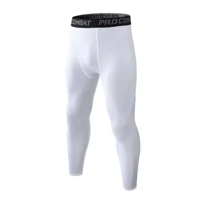 Men's Fitness Cropped Compression Pants, Quick-Dry Breathable - 4