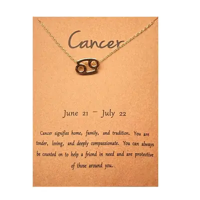 Twelve zodiac pendant necklace, silver, galaxy design - 10
