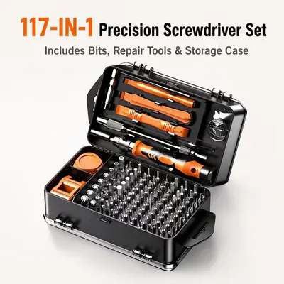 115-in-1 Precision Screwdriver Set for Phone and Computer Repair - 10