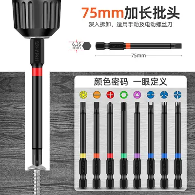 Ratchet screwdriver set with flat, Phillips and Torx bits - 4