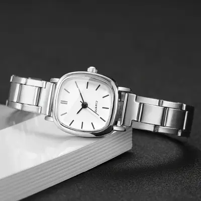 Kadın saatleri, kız çocukları için niş üst düzey çelik kayışlar, gündelik moda kadın saatleri, kadın öğrenci bilezik saatleri
