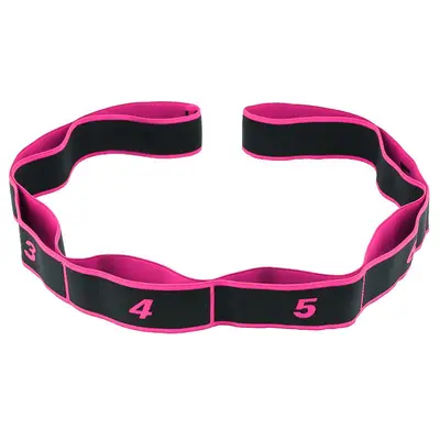 Dijital Direnç Çekme Bandı Elastik Bant Başlangıç İleri Yoga Streç Erkek Kadın Fitness Kuvvet Toparlanma Antrenman Esnetme - 8