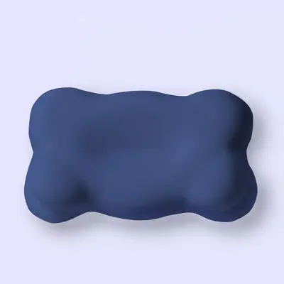 Cloud-shaped memory foam pillow with neck support - 11