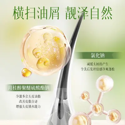硕美博士栀子白茶净澈洗发水去头屑止痒易冲洗洗发水深层清洁爆品
