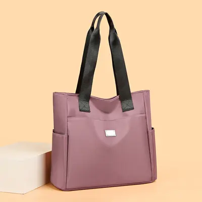 Women's Large Capacity Tote Bag, Casual Everyday Shoulder Bag - 11