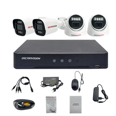AHD coaxial camera 8MP, night vision, outdoor - 10