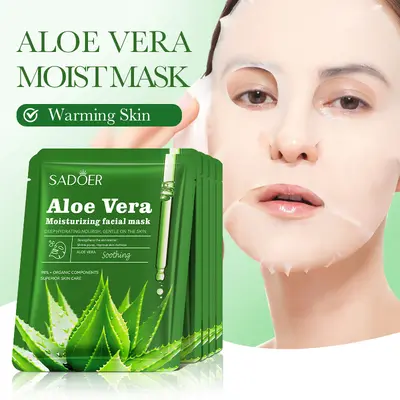 SADOER Aloe Vera Nemlendirici ve Yatıştırıcı Meyve Özlü Yüz Maskesi (İngilizce) Sınır Ötesi Ticareti
