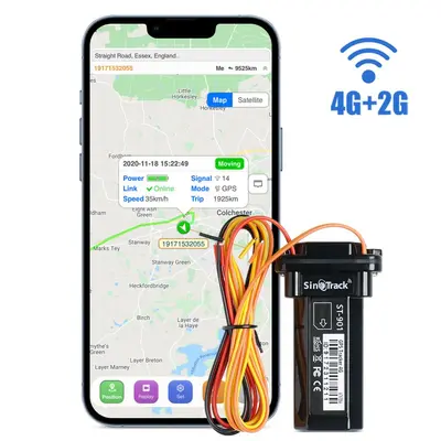 GPS-Fahrzeugtracker, 4G+2G, wasserdicht, Modell ST-901L