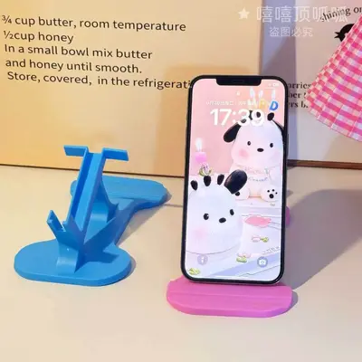Ergonomic Side-lying Phone Stand Tablet Holder Horizontal Lazy Bracket for Video Watching and Reading