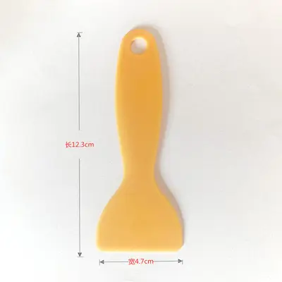 Car Window Film Scraper, Yellow, Safety Scraper for Glass and Phone Film - 8
