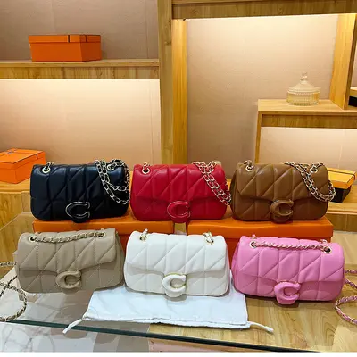 Women's Diamond Quilted Chain Shoulder Crossbody Bag, Small Chanel Style, 2026