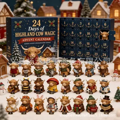 Highland Cow Magic Advent Calendar
