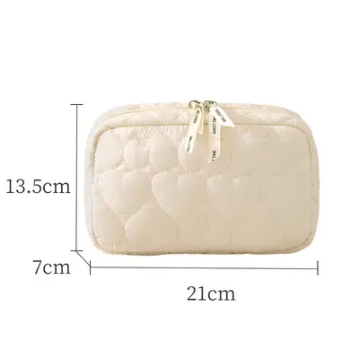 Portable makeup bag with butterfly bow design - 8