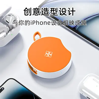 Wow kablosuz şarj cihazı, Apple, Android ve Huawei cihazlarıyla uyumlu, 15W hızlı şarj, kablosuz şarj için gizli geri çekilebilir kabloyla birlikte gelir.