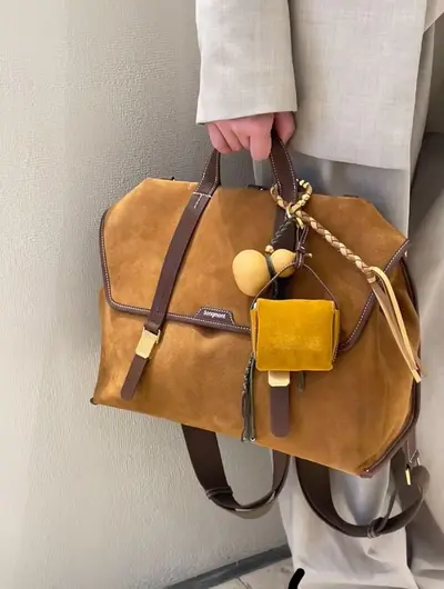 Women's Genuine Leather Backpack, Large Capacity, Laptop Compartment - 6