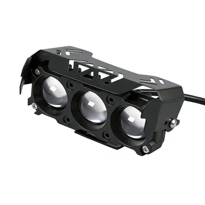 Motorcycle and E-Scooter LED Spotlight, High and Low Beam - 6