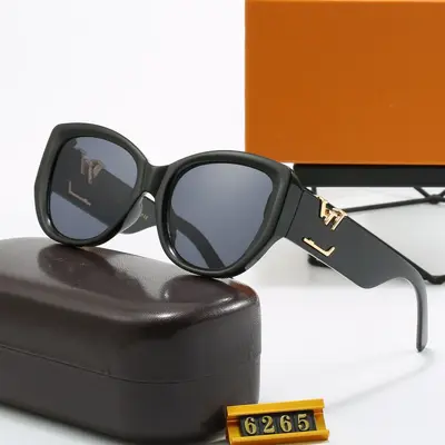 Model 6265 Large Frame Cat-Eye Sunglasses, UV400 Protection - 1