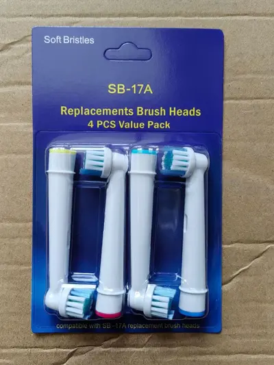Oral-B Compatible Electric Toothbrush Replacement Heads SB-17A - 7