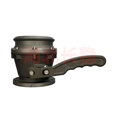 Bottom Loading Tanker Unloading Valve, 4 Inch, API Standard, Aluminum Alloy