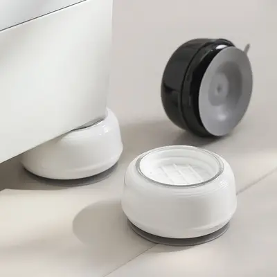 Universal washing machine foot pads, elevated - 1