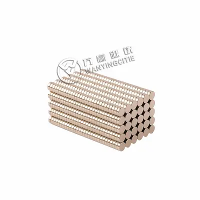 Round NdFeB Strong Permanent Magnet, High Strength