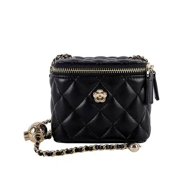 Women's Mini Bag Camellia Rhombus Pattern Chain Small Crossbody 2025 - 6