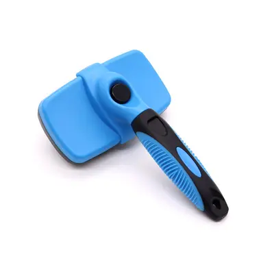 Cat and Dog Grooming Comb with Metal Pins and Slicker Brush - 11