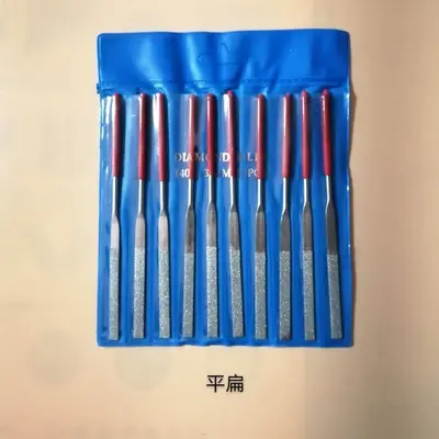 3*140 Electroplated Diamond Shaping File Set (Flat, Square, Half-Round, Round)