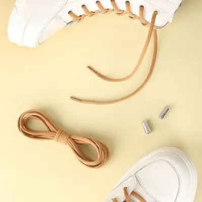 Laceless Elastic Shoelaces with Metal Capsule Buckle, Adult and Kids