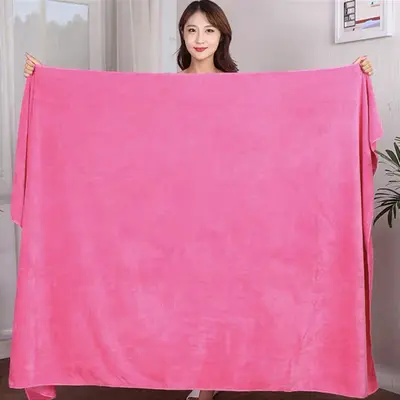 Beauty salon large bath towel, absorbent and lint-free bath towel, large towel, physiotherapy massage heating bed towel - 10