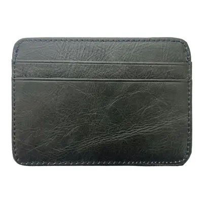 Men's genuine leather wallet, oiled wax cowhide, retro multi-card slot - 11