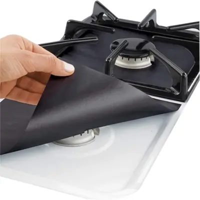 Teflon-Gasherdschutzmatte 27x27 cm, antihaftbeschichtet, ölabweisend