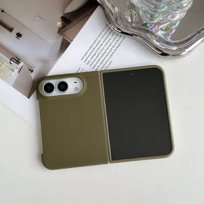 适用于IPhone Duo折叠液态硅胶手机壳磁吸前后保护壳膜一体保护套 - 8