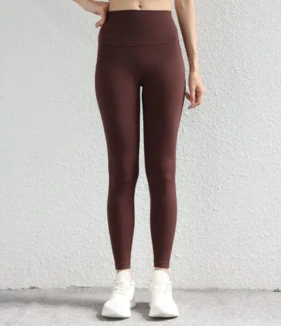 Polar astarlı yoga pantolonu, kalın sıcak tutma, dar kesim - 10