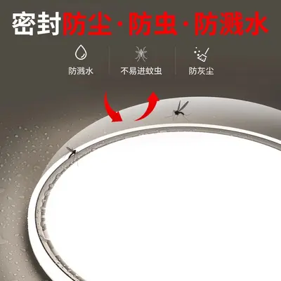 LED tavan lambası, tam spektrum göz koruyucu, süper parlak, 2025 model