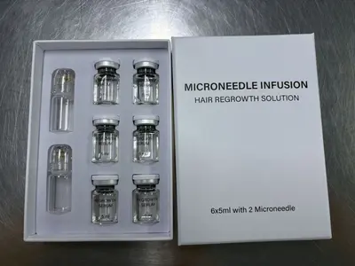 Microneedle Hair Regrowth Serum Kit - 10