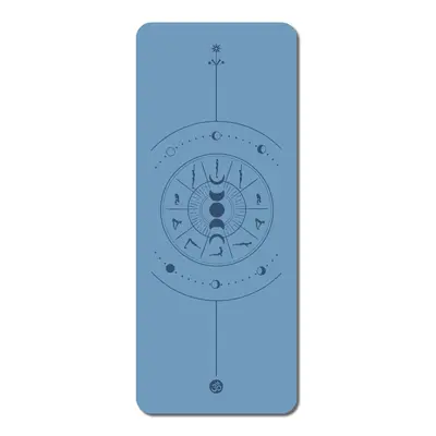 PU Rubber Yoga Mat, Non-Slip, Alignment Lines - 10
