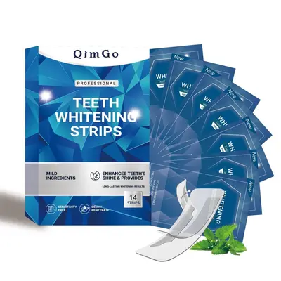 Residue-Free Dry Teeth Whitening Strips - 7