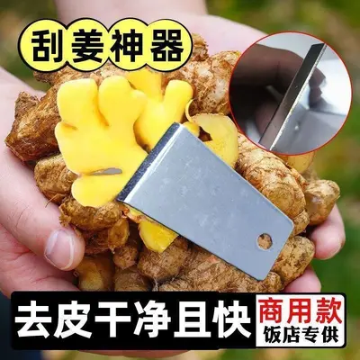 厨房果蔬去皮神器生姜刮皮器削皮刀土豆芋头刨刀商用剥蒜器去皮机