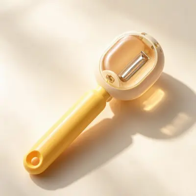 Color-Block Peeler with Storage Box, Potato and Fruit - 8