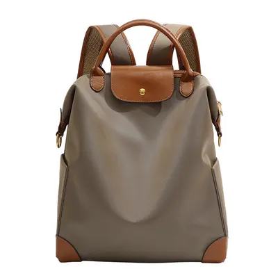 Women's Lightweight Nylon Laptop Backpack, Large Capacity - 6