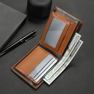 Men's Multifunctional Bifold Short Wallet - 3