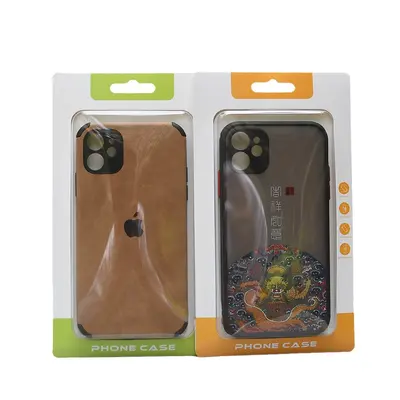 Phone case packaging box, neutral apple design