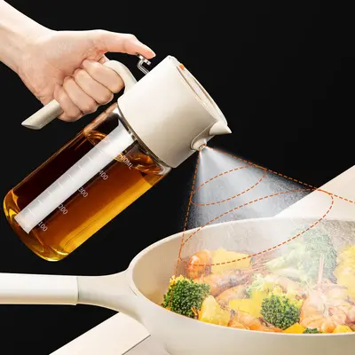 Japanische Ölkanne Küche Lebensmittelqualität Sprüh- und Ausgießfunktion